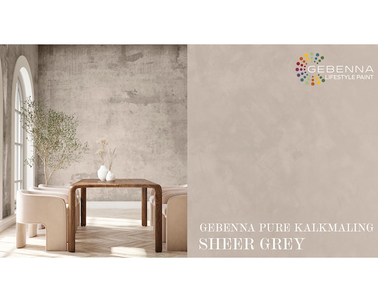 SHEER GREY KALKMALING